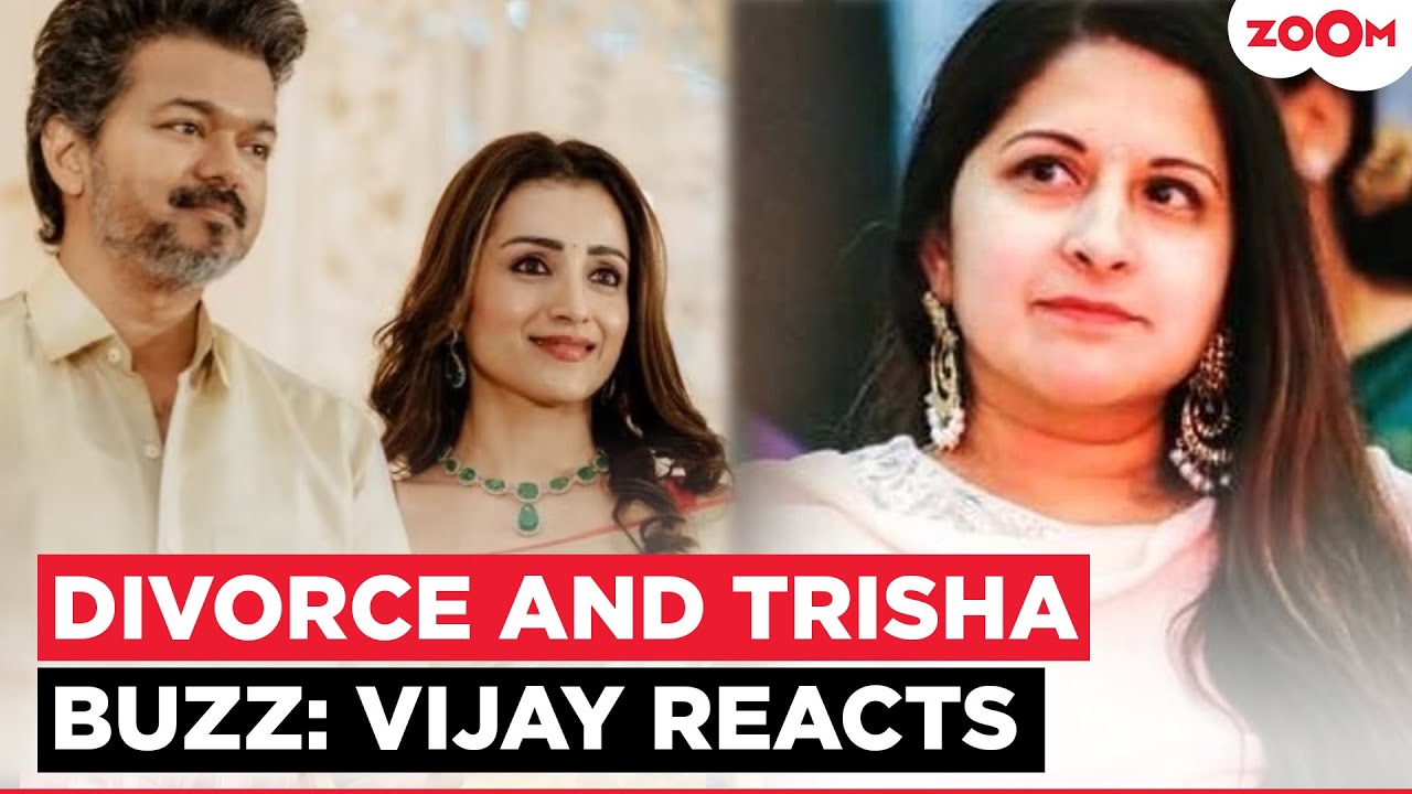 Thalapathy Vijay REACTS to divorce controversy and alleged affair with Trisha Krishnan?