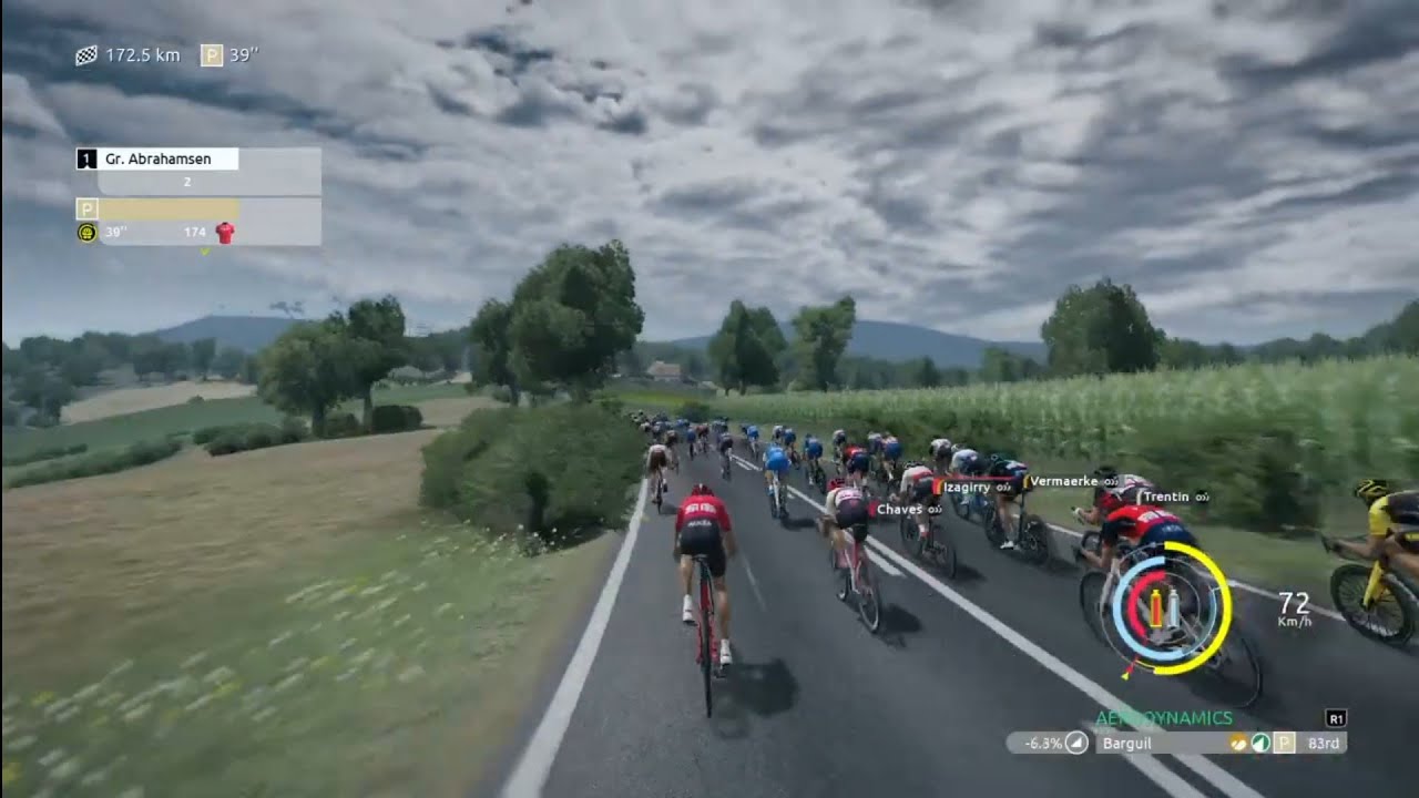 Tour de France 2023 -- Gameplay (PS4)
