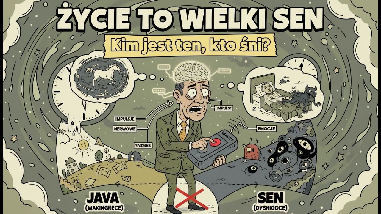 Gonitwa za cieniem: Dlaczego cierpimy w życiu, które jest tylko długim snem?