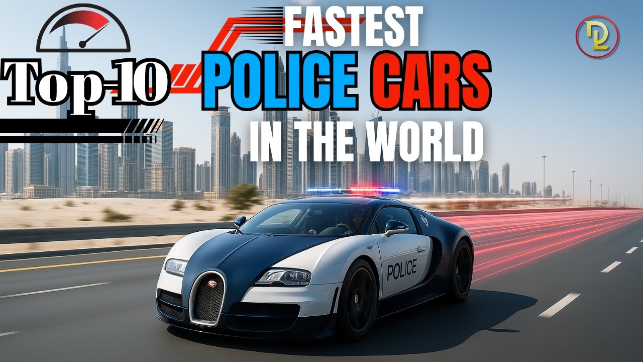Top 10 Fastest Police Cars in the World (2025 Edition)
