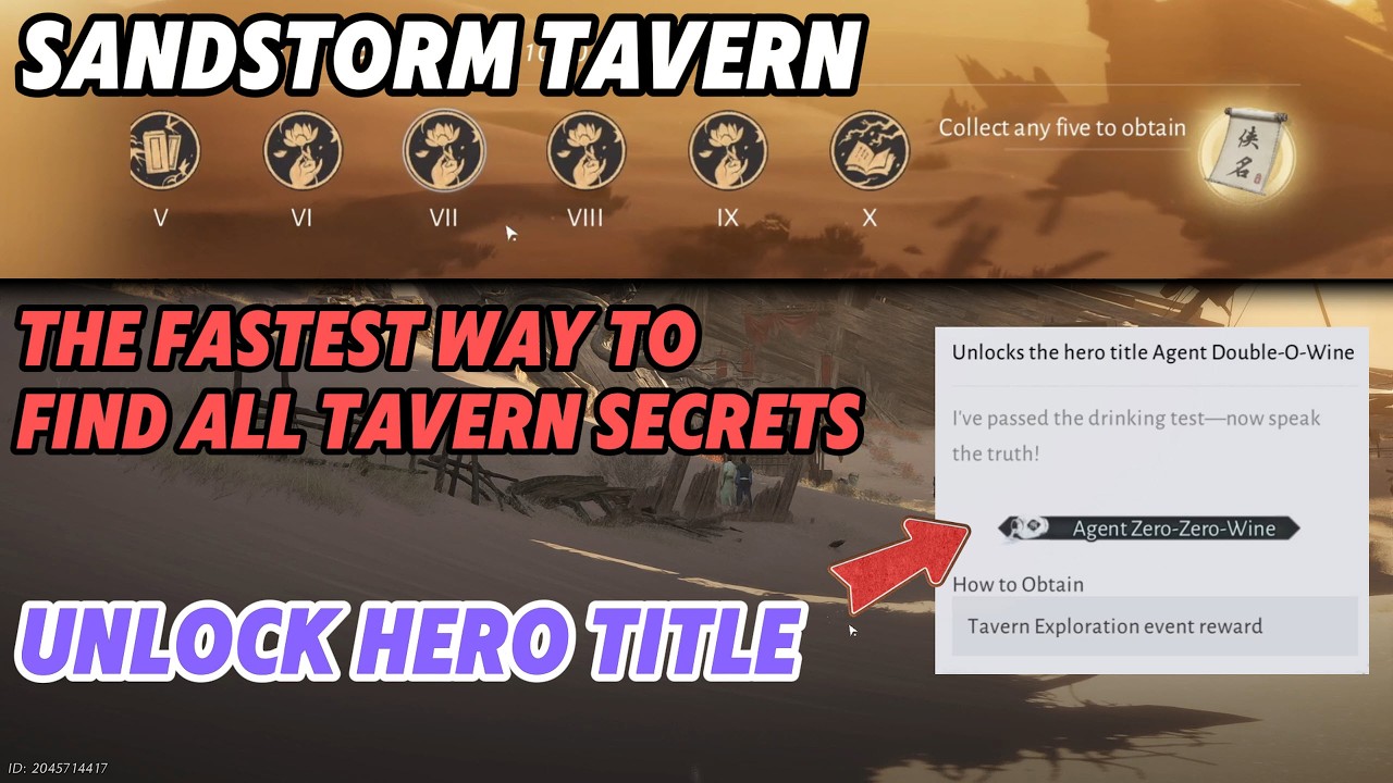 Wherewindsmeet | The fastest way to unlock tavern secrets!