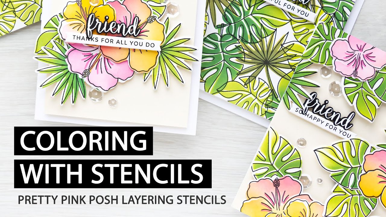 Coloring with Stencils