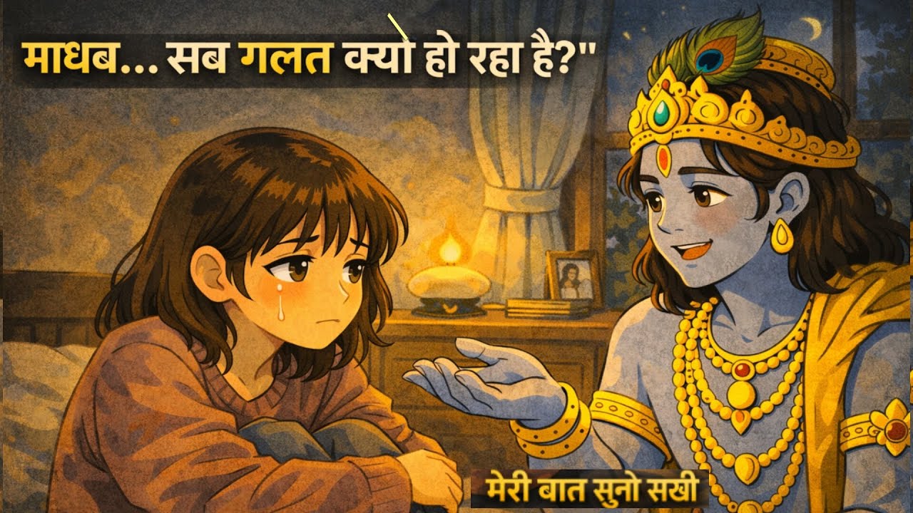 When Everything Goes Wrong in Life 😔| Shri Krishna’s Powerful Message | Krishna Explain The Truth ✨|