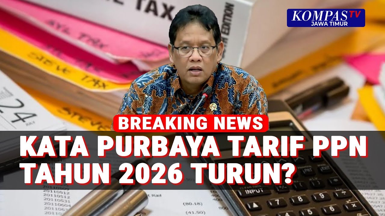 [FULL] Menkeu Purbaya Ungkap Kemungkinan Tarif PPN 2026 Bisa Turun?