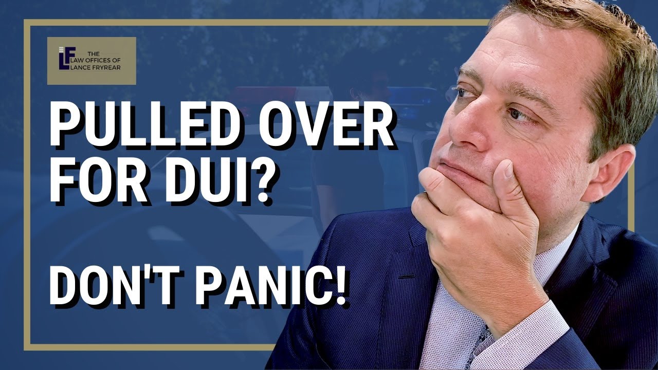 Your Questions Answered: Tips for Being Pulled Over for DUI | Washington State Attorney
