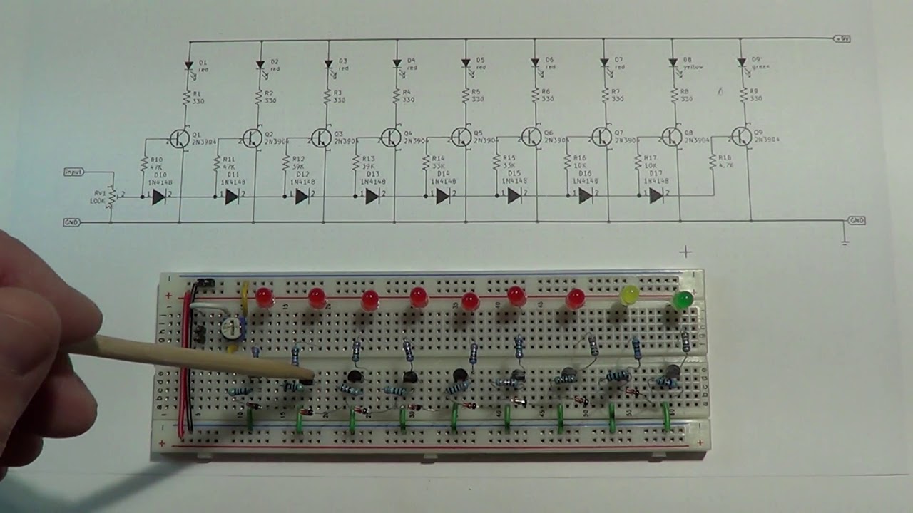 Bar Graph VU Meter