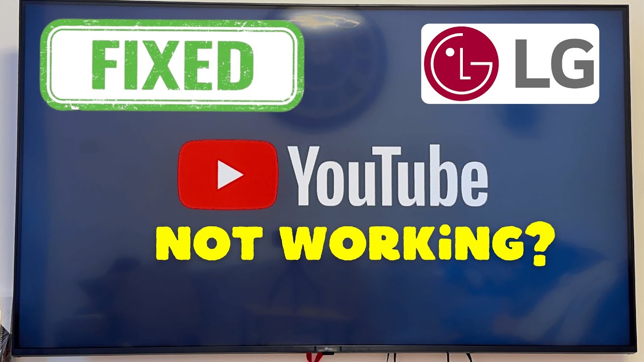 LG Smart TV: Как исправить проблему с неработающим приложением YouTube