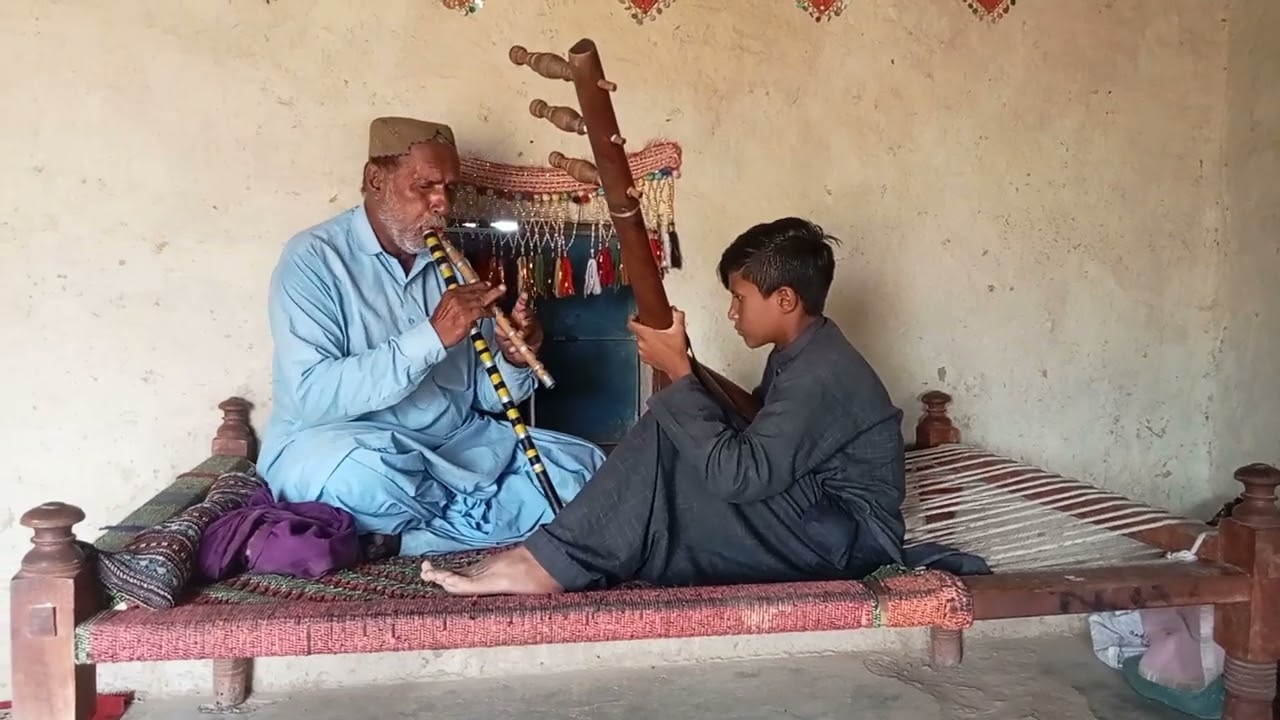 ustad seefal khaskheli Alghoza best dhun new video
