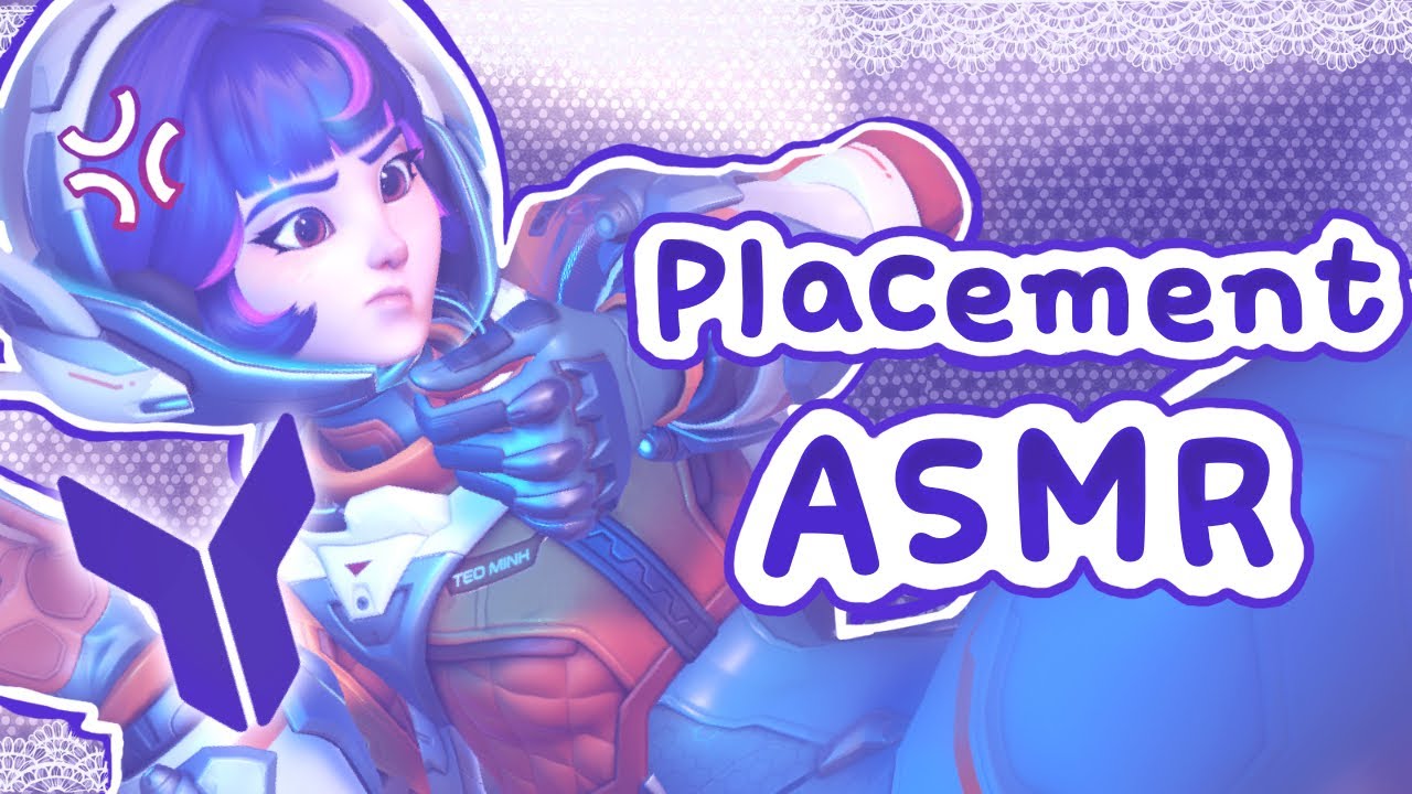 Placement ASMR  💢⋆˙⟡ Soft Whispers + rain ambiance  ⊹ ࣪ ˖ Overwatch ASMR 💢 ˙⟡