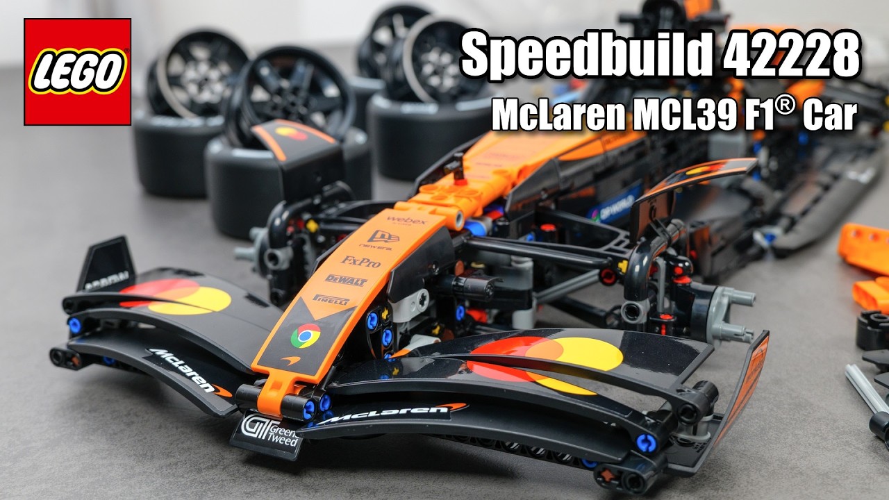 LEGO 42228 Speedbuild | LEGO 1:8 McLaren MCL39 F1 | Timelapse 42228 | LEGO Technic 2026 | Fia F1 Car