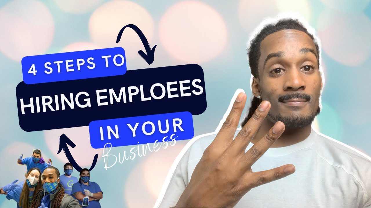 4 Steps to Hiring Employees in your cleaning company : building a commercial cleaning business