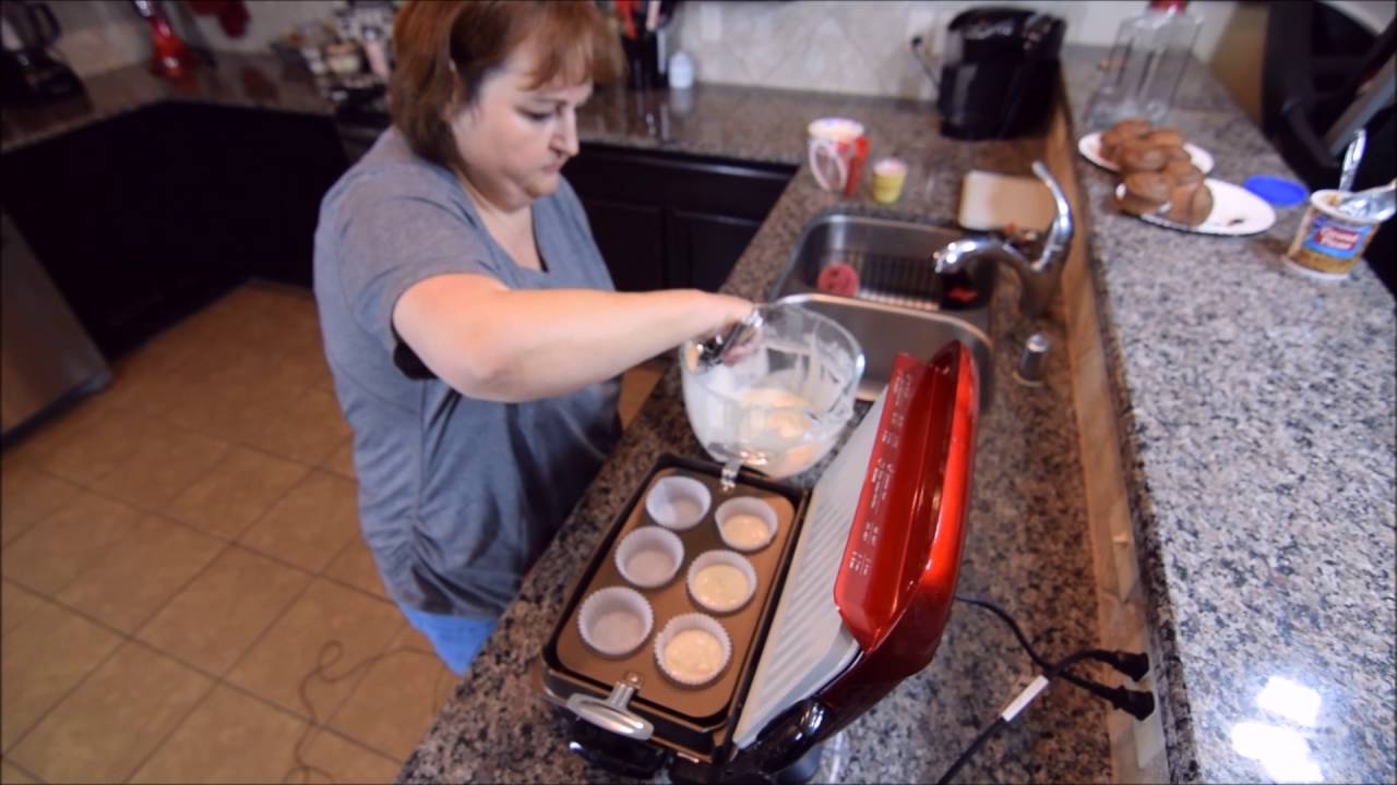 cupcake maker review george foreman evolve , holstein houswares