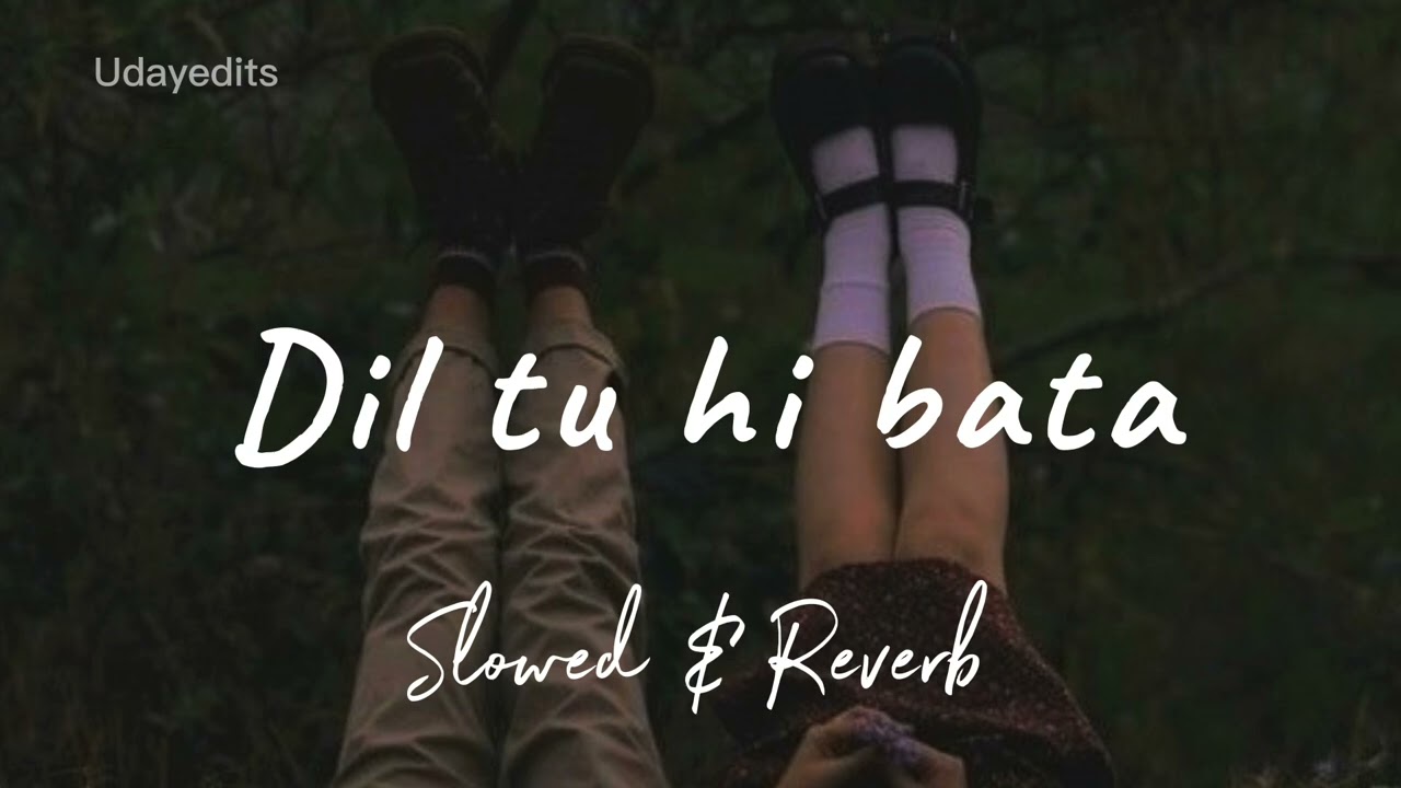 Dil tu hi bata (slowed & reverb) || lo-fi song || Udayedits