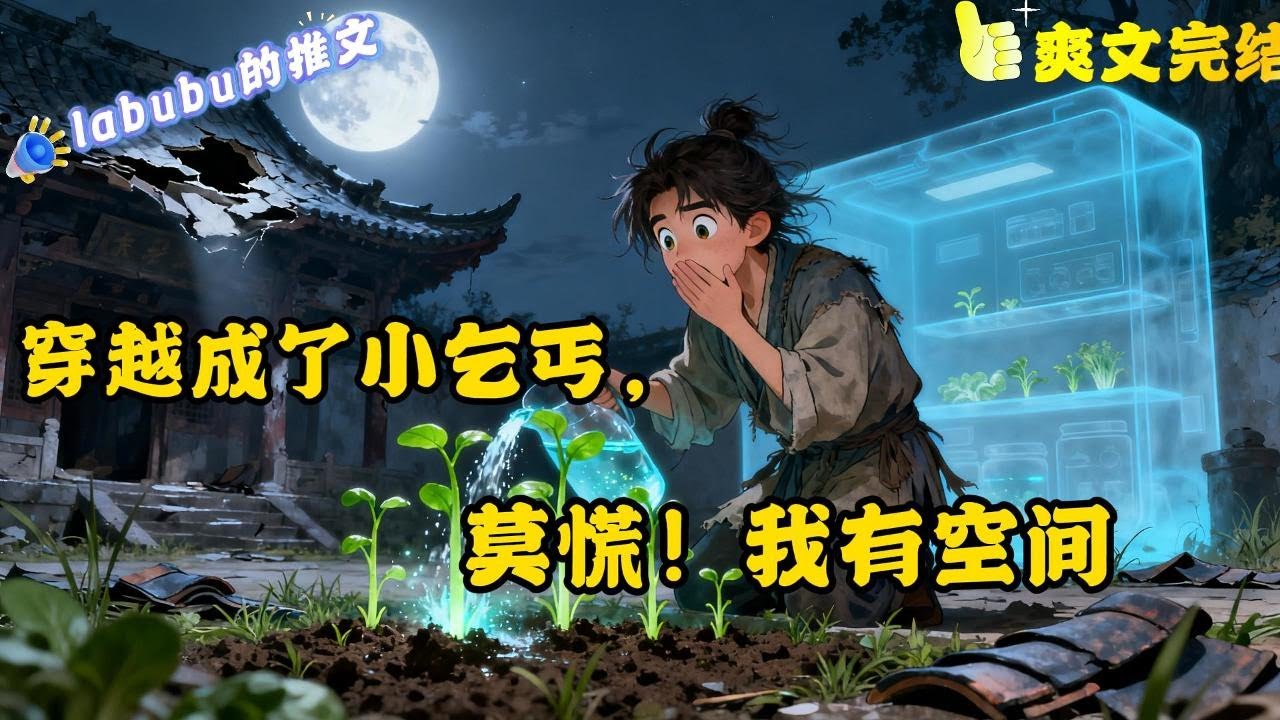 完结【穿越、空间、种田、逃难、囤货】穿成一个五六岁大小乞丐身上。还无意间解锁了空间和灵泉，却发现如今她身处之地乃是个边关小镇，长年饥荒战乱，莫慌！ 女扮男装，一步步成长！ #空间#种田#重生#逃荒