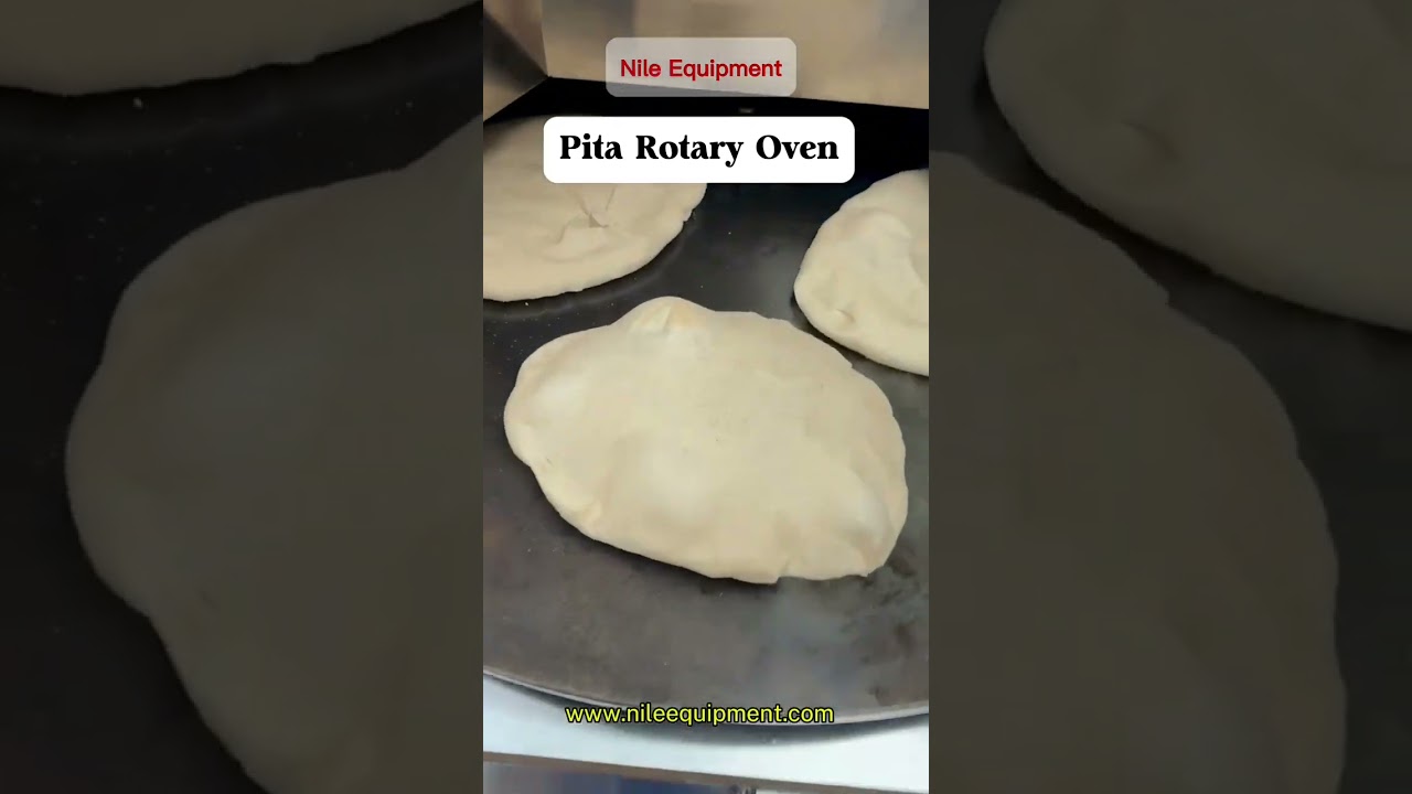 Making Baladi, Pita & Naan Bread Like Home ❤️ Nile Equipment Oven @NileEquipment