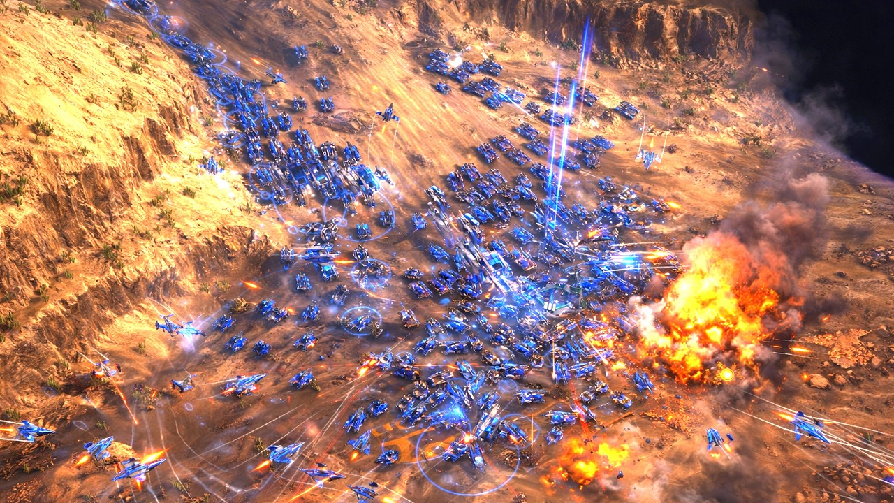 1v1 Multiplayer Gameplay - Ashes of the Singularity 2