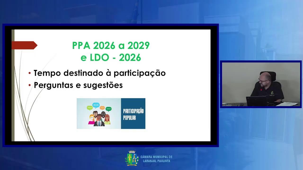 Audiência Pública Ref. LDO e PPA - 03/09/2025
