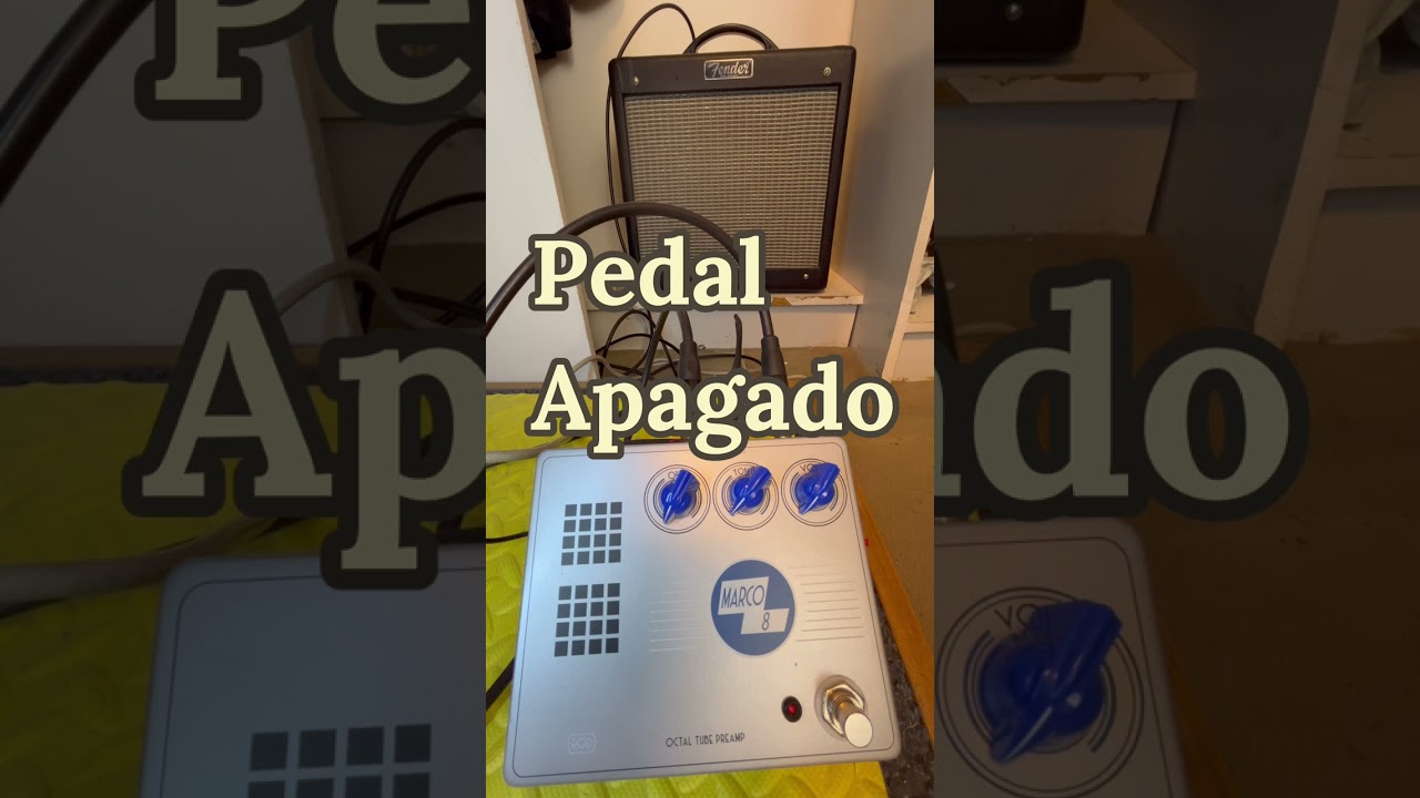 Harmonica pedal Marco 8 awesome sound!! 