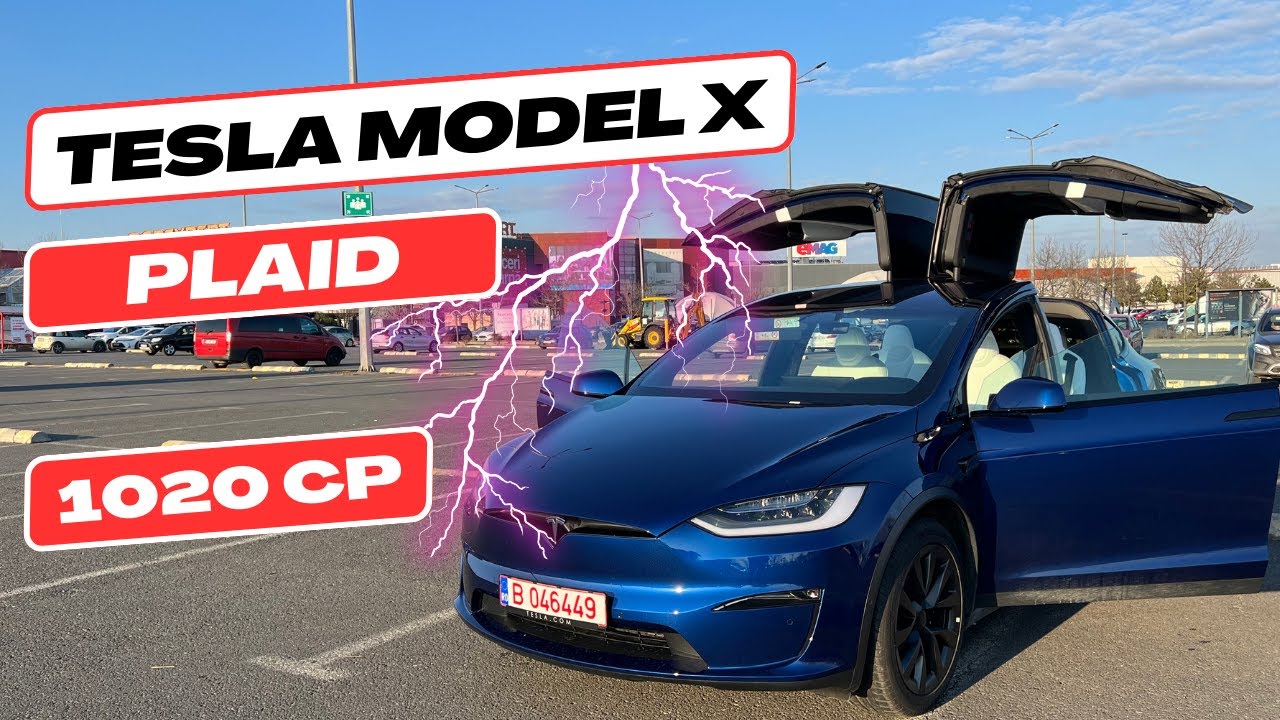 Tesla Model X Plaid - prezentare și test de consum