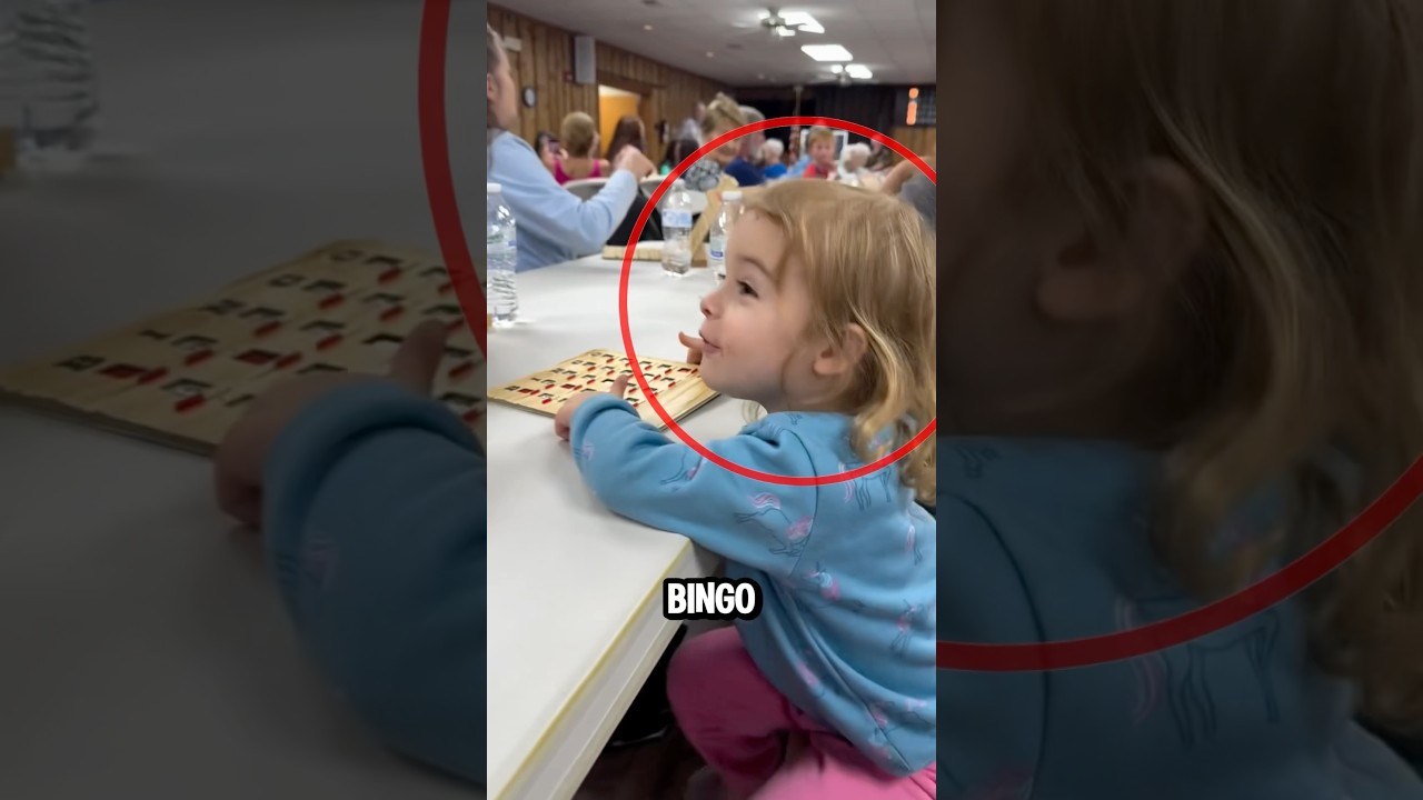 Girl wins her first round of bingo ❤️&zwj;🔥  (🎥 IG/@jimrich87)