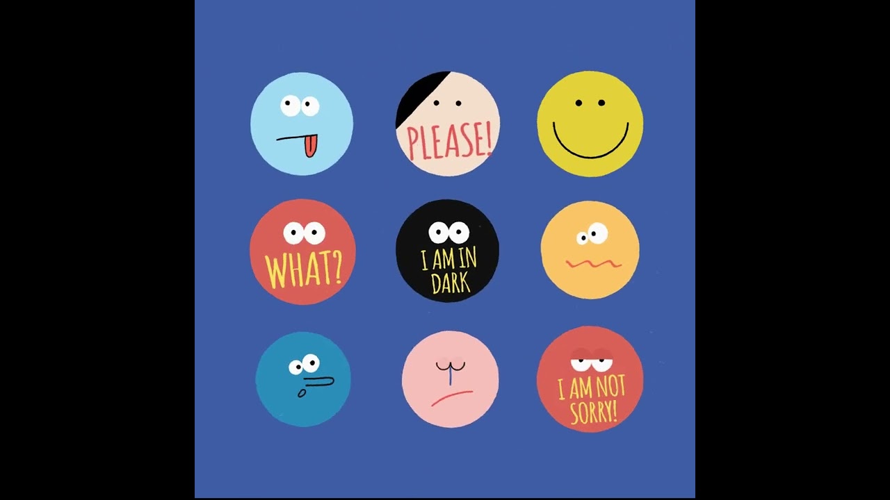 Animated Smiley Stickers in After Effects #aftereffects #smile #sticker #motiongraphics