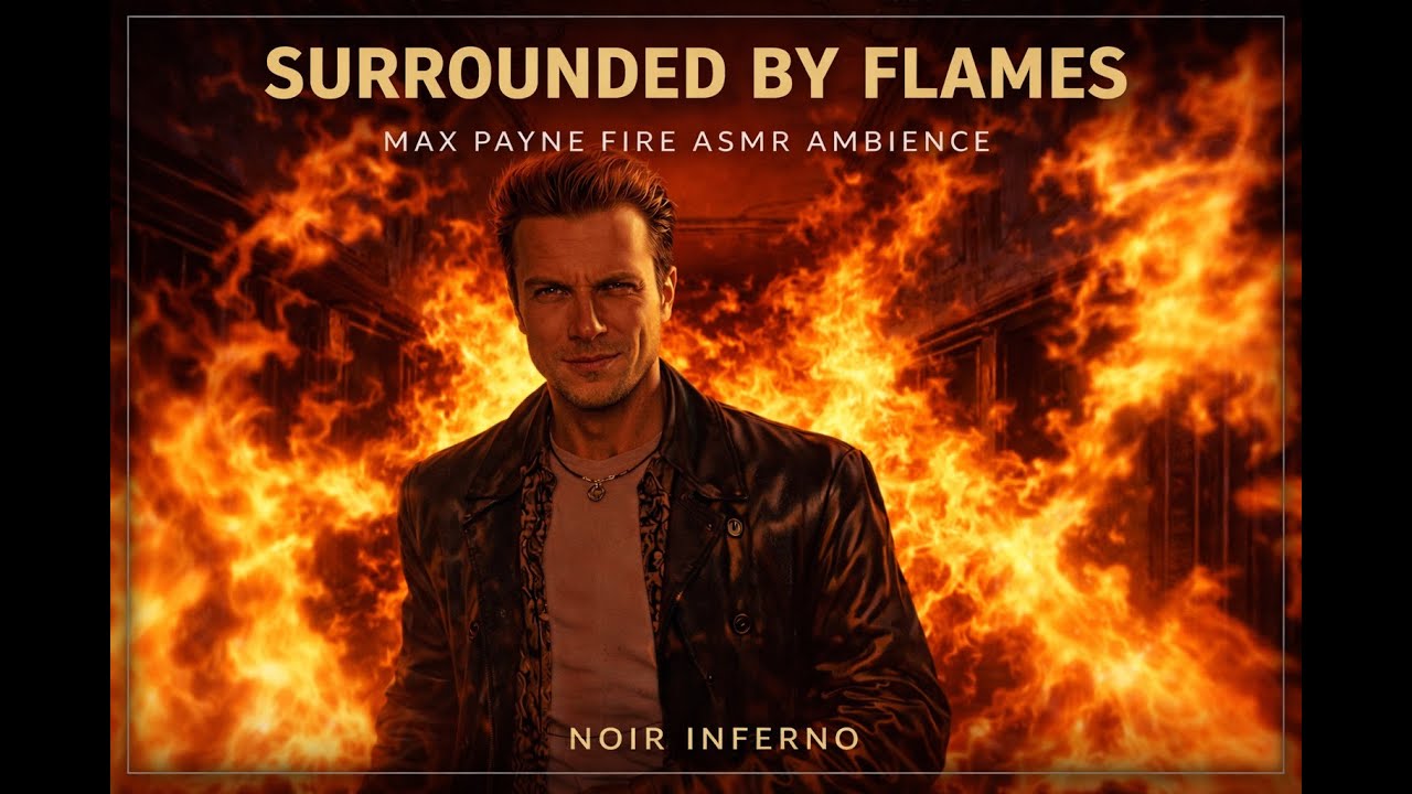 Inside the Burning Restaurant | Max Payne Fire Ambience (Punchinello’s Inferno)