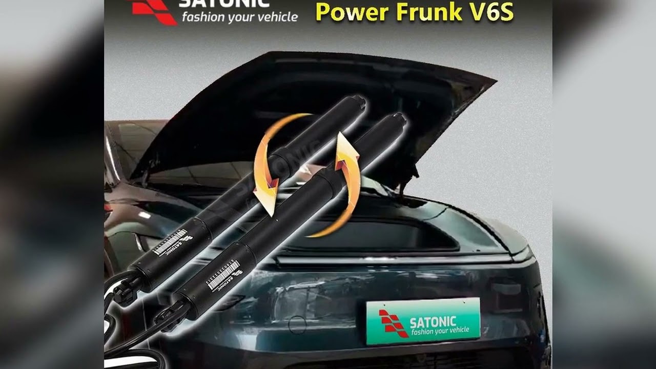 A must-have product #SATONIC V6s Auto Power Frunk Electric Automatic Frunk Lifting for Tesla Model