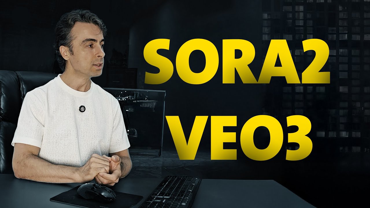 سۆرا 2 یان ڤیۆ 3؟ کامەیان باشترە؟ (Sora2 vs VEO3) #ai #sora2 #veo3