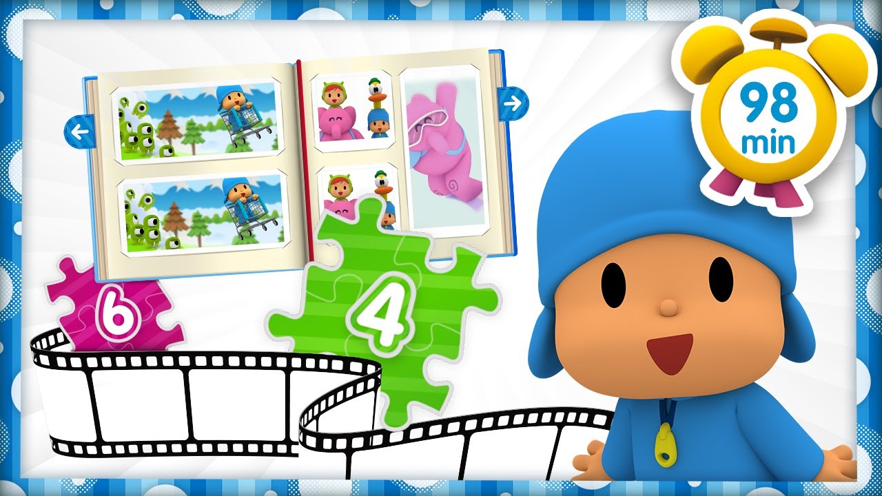 POCOYO MAGYARUL –️ 🤪BOLONDOS JÁTÉKOK🤪 | [98 perc] Teljes Epizódok | Rajzfilm gyerekeknek