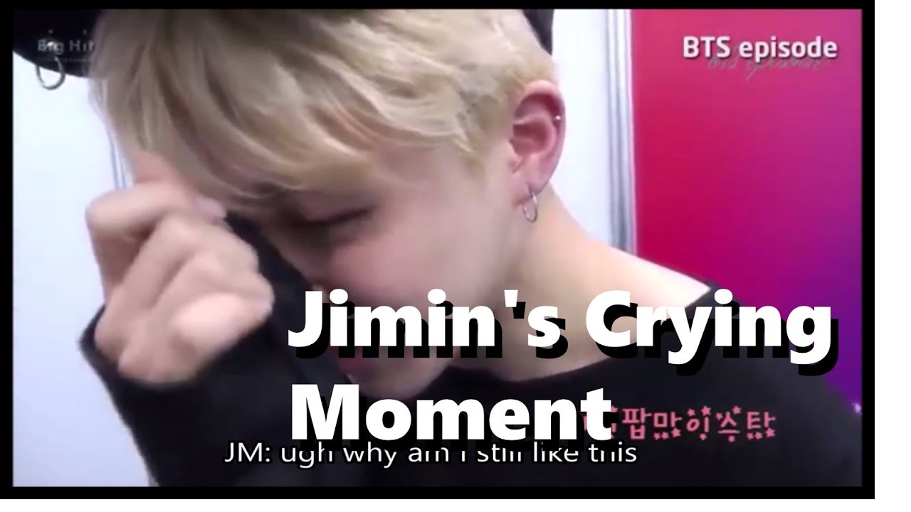 [Eng Sub] Jimin's Crying Moment