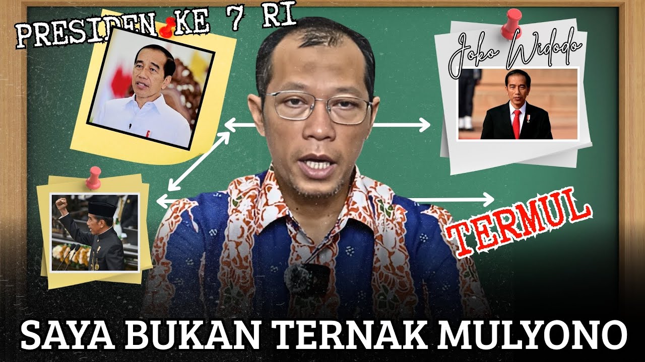 KLARIFIKASI !! SAYA BUKAN TERMUL ( TERNAK MULYONO )