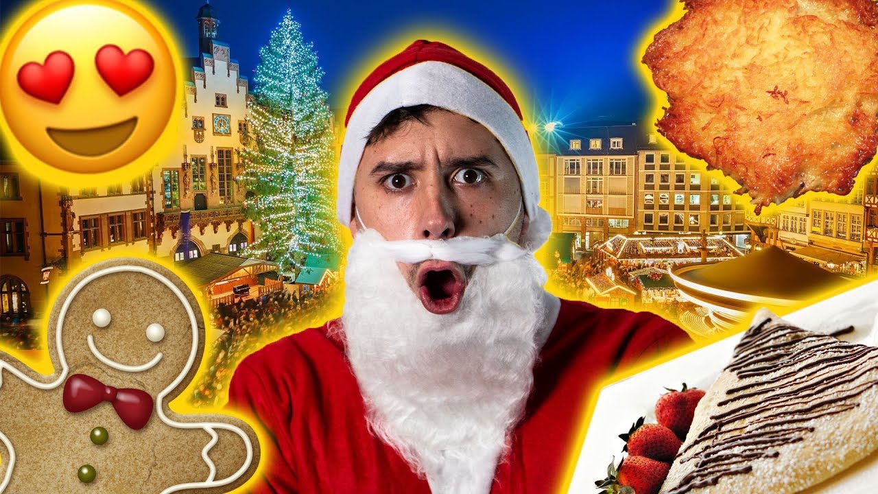 ICH ESSE ALLES AUF DEM WEIHNACHTSMARKT! 🎄