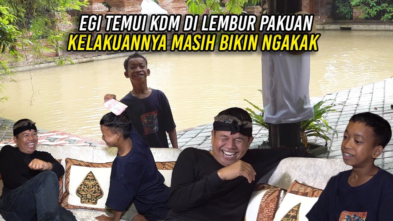 EGI TEMUI KDM DI LEMBUR PAKUAN | KELAKUANNYA MASIH BIKIN NGAKAK