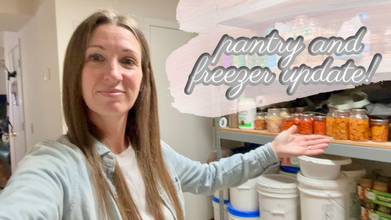 *NEW & UPDATED* PANTRY AND FREEZER TOUR AFTER WINTER STOCK UP!