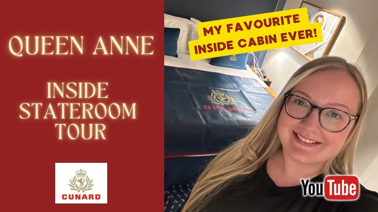 Экскурсия по внутренним каютам Cunard Queen Anne | 6144 🚢
