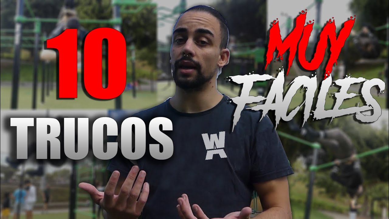 TUTORIAL TOP 10 TRUCOS DE CALISTENIA PARA PRINCIPIANTES