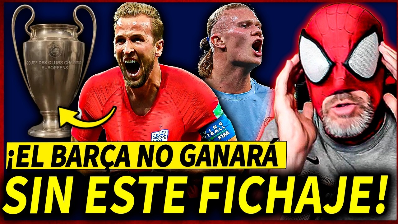 ¡BOOM!💣¡DESTAPAN CUAL ES EL 9 PARA QUE EL BARÇA GANE LA CHAMPIONS! | MI OPINIÓN