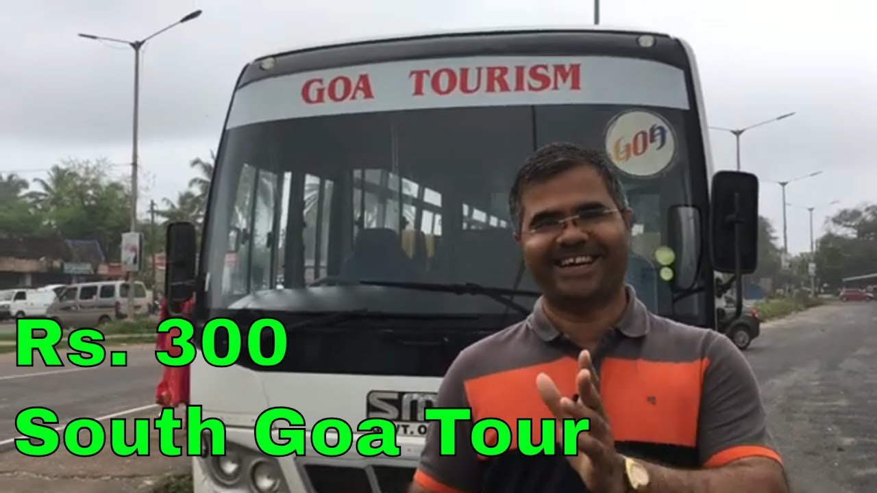 South Goa Sightseeing Tour Bus | Operated by Goa Tourism
