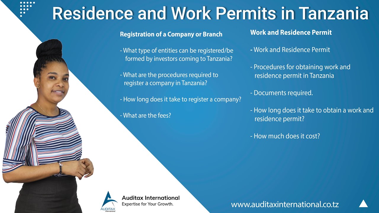 How to obtain Work and Residence Permits in Tanzania