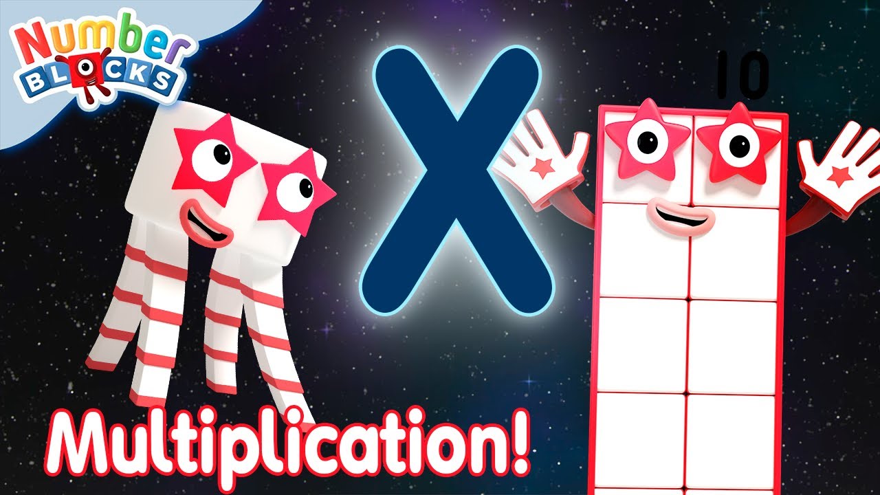 Ten Times Tables! - Multiplication Challenge #10 ✖️ | Learn to Count for Kids | @Numberblocks