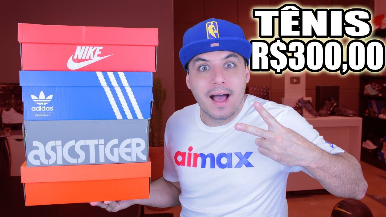 T&Ecirc;NIS at&eacute; R$300,00 ORIGINAL e BARATO da Nike, Adidas e Asics