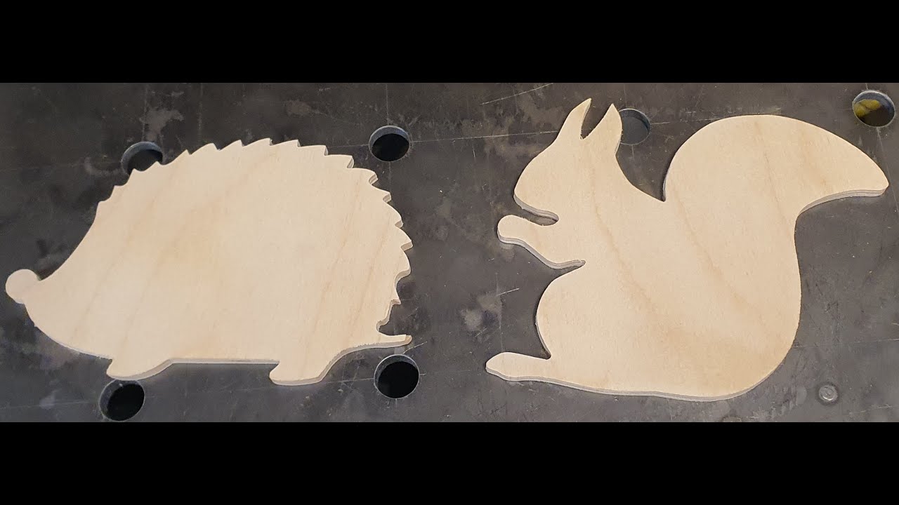 Cutting Wooden Shapes on CNC Plasma Table