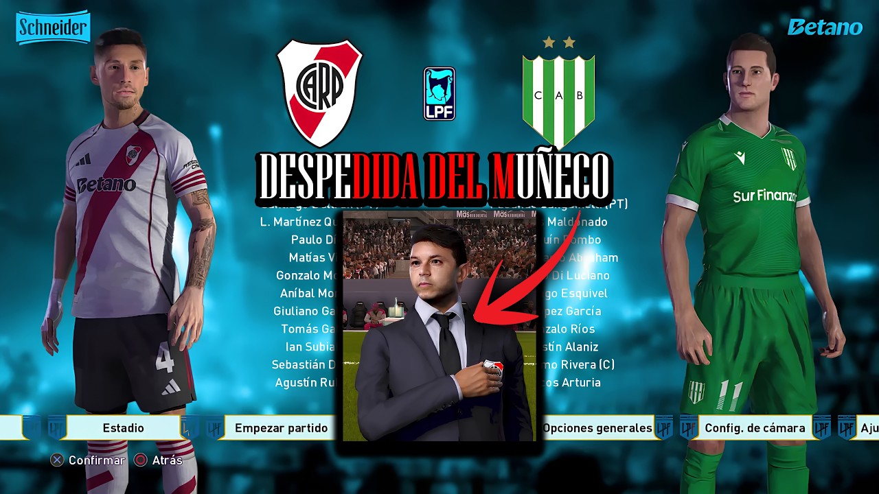 RIVER PLATE VS BANFIELD Pes 2021 Liga Argentina para PS4/PS5 con Magia | Gambu Patch 2026 #gallardo