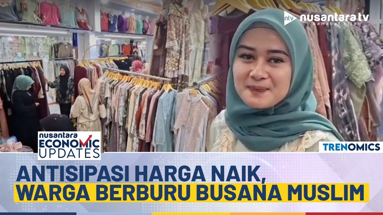 Jelang Lebaran, Warga Garut Mulai Berburu Busana Muslim Antisipasi Lonjakan Harga | NEU