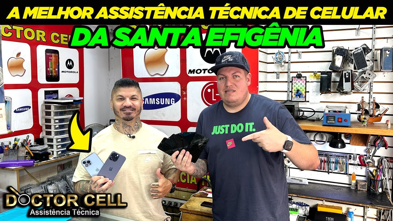 A MELHOR ASSISTÊNCIA TÉCNICA DE CELULAR DA SANTA EFIGÊNIA - DOCTOR CELL
