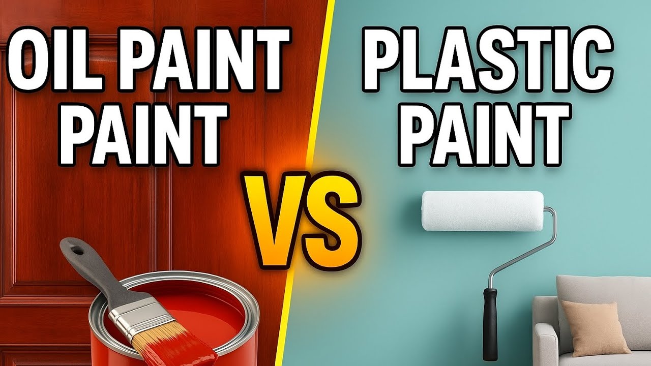 Oil Paint vs Plastic Paint | Difference Explained CSA home decor