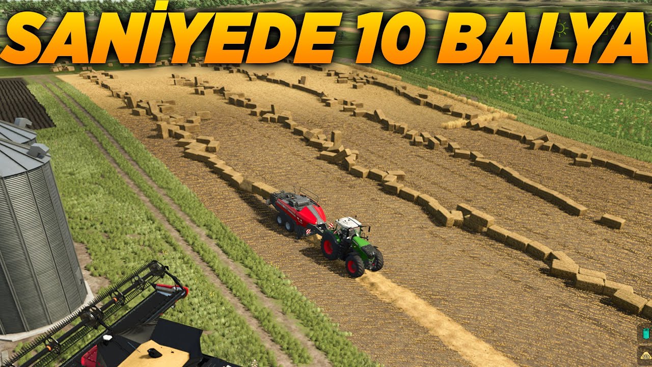 HİLELİ BALYA MAKİNESİ DENEDİK  | fs25 balya makinesi