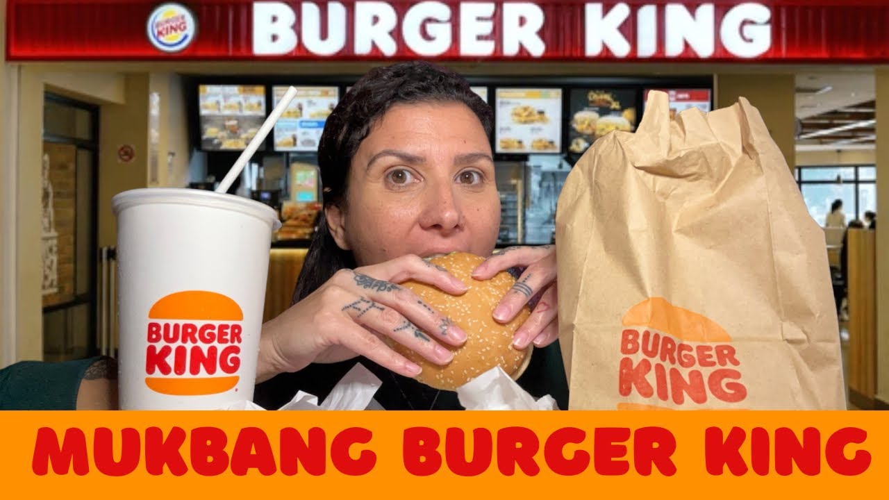 Asmr Ita // Mukbang Burger King🤪