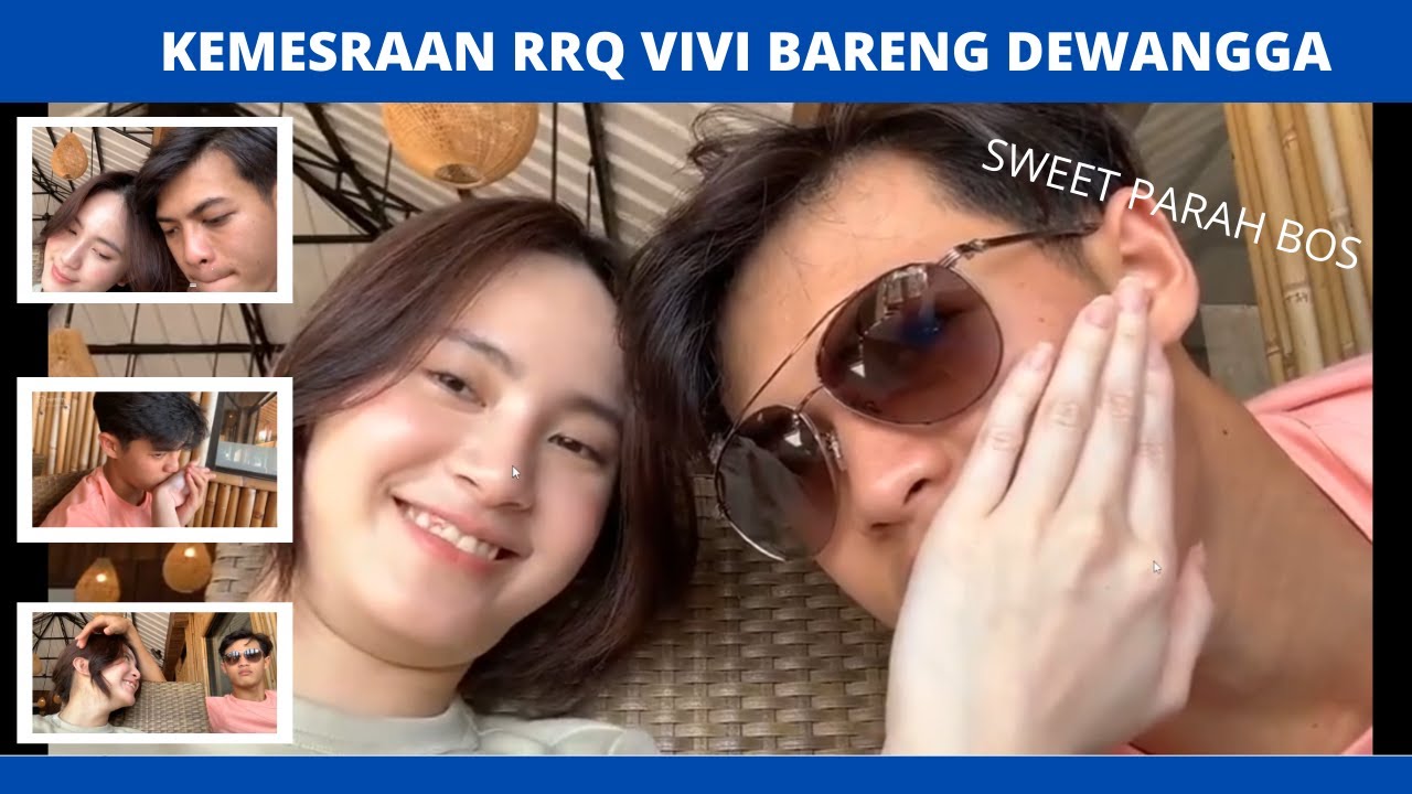 RRQ VIVI PAMER KEMESRAAN SAAT LAGI LIBURAN BARENG DEWANGGA COY | GILA SIH VIVI CANTIK BANGET