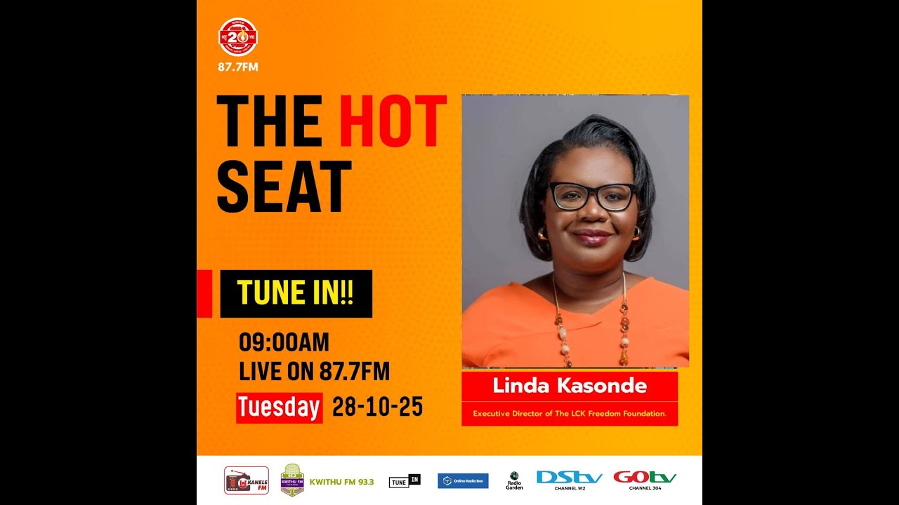 The Hot Seat with guest  Linda Kasonde (28.10.2025)